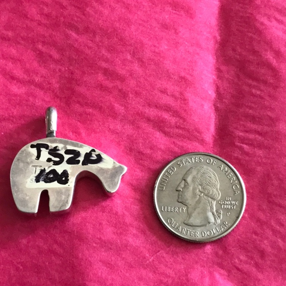Silver and Gold CA bear - Picture 2 of 4